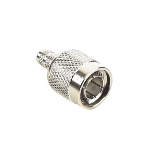 [RFINDUSTRIES_RFT-1803-R] RF Industries Conector TNC Macho, de Anillo Plegable para Cable RG-11/U, Níquel/ Oro/ Teflón.