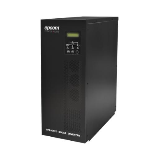 [EPCOM_EPI-3000-192] Epcom Inversor / Cargador para sistemas tipo isla de 192Vcc/120VCA de 3000W onda sinusoidal pura con controlador MPPT. Administre una fuente fotovoltaica, la red eléctrica y recargue su banco de baterías y su consumo sin problemas.