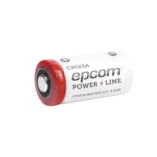 [EPCOM_CR123A] Epcom Batería CR123A de Litio 3 V 1300 mAh (No recargable)