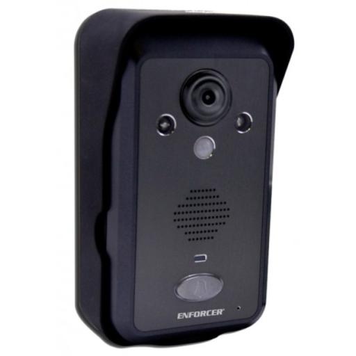 [SECO-LARM_DP-266-CQ] SECO-LARM Frente de calle adicional inalámbrico de gran alcance con batería recargable para DP2661C3Q