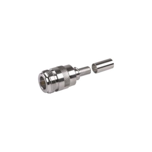 [TIMESMICROWAVESYSTEMS_EZ-240-NF-X] Times Microwave Systems Conector N Hembra Plegable con Pin Cautivo para cables