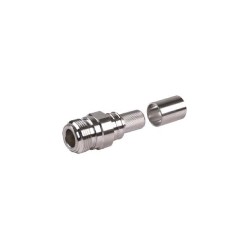 [TIMESMICROWAVESYSTEMS_EZ-400-NF-X] Times Microwave Systems Conector N Hembra Plegable con Pin Cautivo para cables RG8 LMR-400