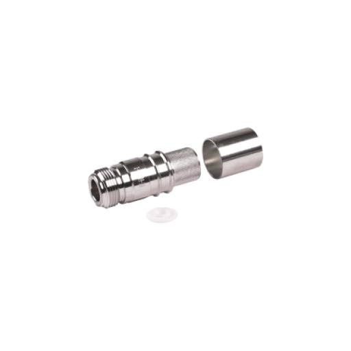 [TIMESMICROWAVESYSTEMS_EZ-600-NF-X] Times Microwave Systems Conector N Hembra Plegable con Pin Cautivo para cable LMR600