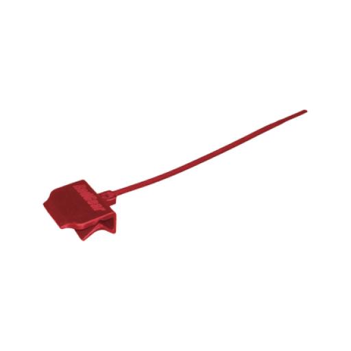 [SAFEFIREDETECTION_RG-1120-C] Safe Fire Detection Clip-cincho Plástico para sujetar cable de detección lineal de temperatura en charolas de cable, paquete con 100 piezas