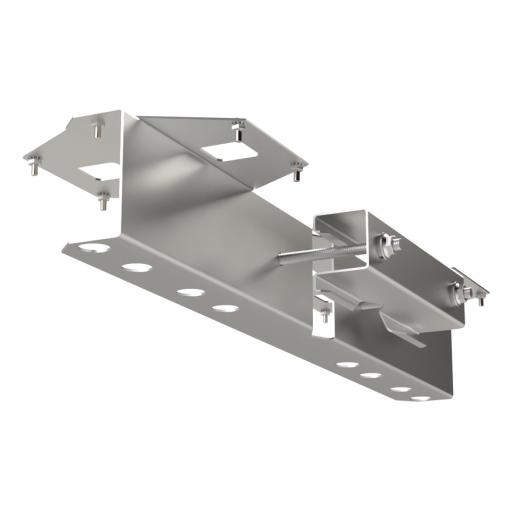 [EPCOM_HLU3-DOBLE] Epcom Base Doble para Lámpara de Obstrucción EI-GSLSE. Compatible con tubo hasta 1-1/4".