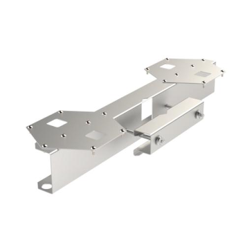 [EPCOM_HLU3-DOBLE] Epcom Base Doble para Lámpara de Obstrucción EI-GSLSE. Compatible con tubo hasta 1-1/4".