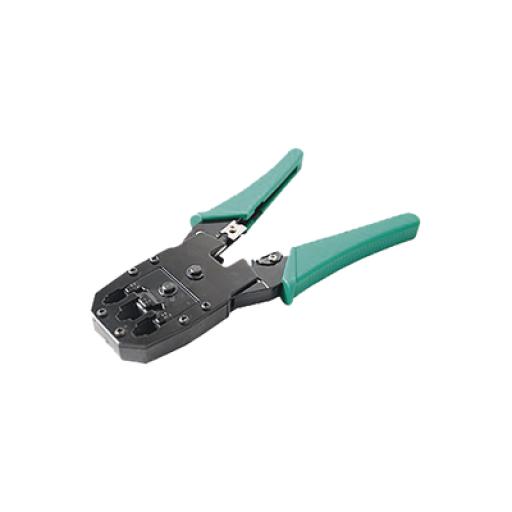 [EPCOM_SYSRJ45CT] Epcom Pinzas para plegar (Ponchadoras) cables RJ11, RJ12, RJ45 telefónicos y cables de red Cat5e, Cat6, Cat6a y con Cavidades para 4, 6 y 8 conductores.
