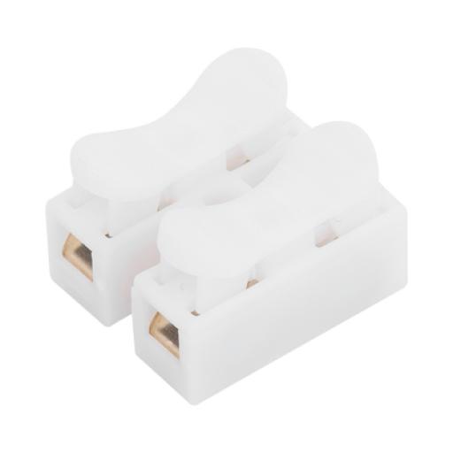 [EPCOM_PCON2] Epcom Conector tipo PUSH de 2 Contactos / Para una Conexión Rápida / Puentes de Cables
