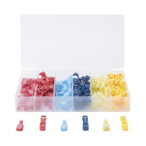 [EPCOM_CT-T123] Epcom Kit de 60 Conectores para Cableado Eléctrico Tipo T-TAP / Conectores tipo Unión