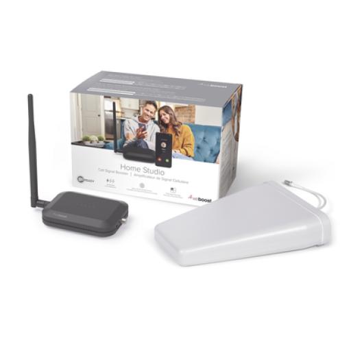[WEBOOST_530-166] WeBoost KIT de Amplificador de Señal Celular Home Studio, especial para Datos 4G LTE, 3G y Voz. Mejora la señal para cubrir una habitación.