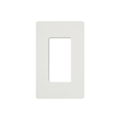 [LUTRON_SC1SW] Lutron Placa de pared 1 espacio, para atenuador (dimmer), apagador ó control remoto inalámbrico LUTRON.