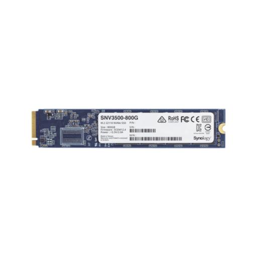 [SYNOLOGY_SNV3500800G] Synology SSD 800GB NVMe M.2 22110, diseñada para Synology NAS con ranuras M.2 integradas