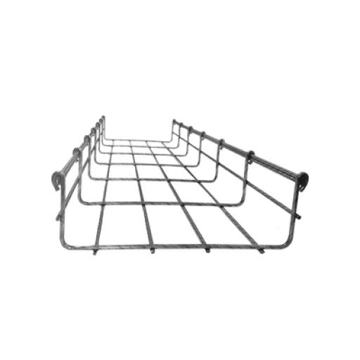 [CHAROFIL_CH-54-200BM] CHAROFIL Charola tipo malla 54/200 mm BIMETÁLICA para Instalación en Exterior o Interior, Extrema Resistencia y Durabilidad, Hasta 172 cables Cat6 (Tramo de 3 metros).