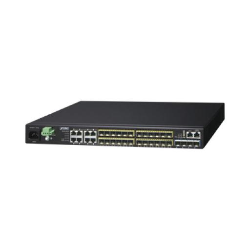[PLANET_XGS3-24242-V3] Planet Switch Core Capa 3, 24 Puertos SFP 100/1000X, 8 Puertos Compartidos Gigabit Ethernet, 4 Puertos SFP de 10 Gbps