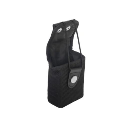 [SYSCOM_SFPU-B] Syscom Funda en Nylon con Presilla para Cinto, con Correa y Broche de Presión, para Radios P110/GP300 (Universal).