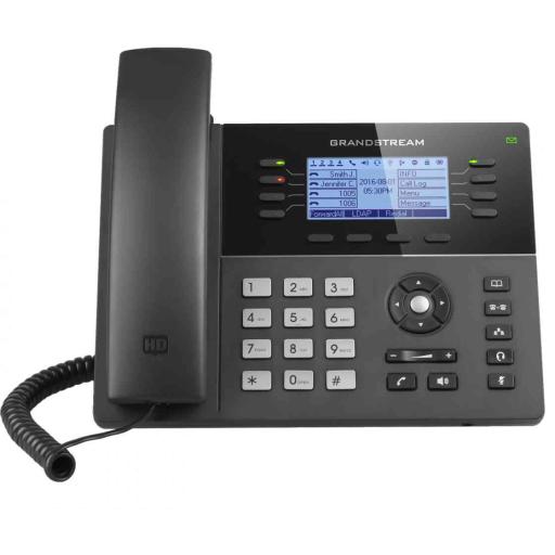 [GRANDSTREAMNETWORKS_GXP-1782] Grandstream Networks Teléfono IP Gama media de 8 Líneas con 4 teclas de función, 32 teclas de extensión BLF digital y conferencia de 5 vías PoE Gigabit