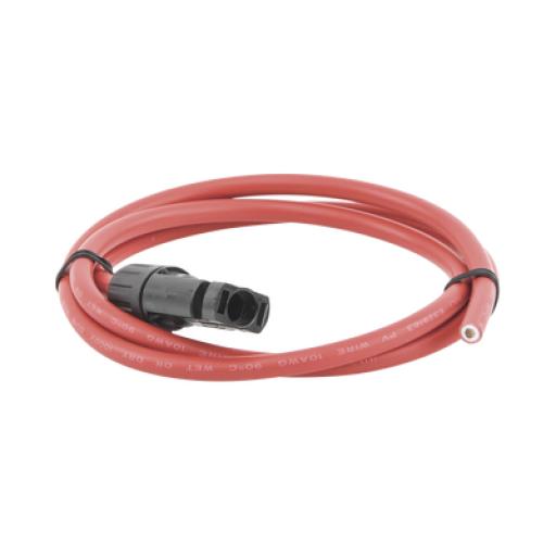 [EPCOM_CBLMC41MRED] Epcom Cable Fotovoltaico, 1 m, Rojo, Calibre 10 AWG con Terminal MC4-M en un extremo