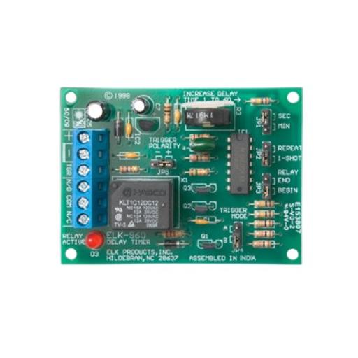[ELK_ELK960] ELK Relevador con Temporizador / 3-60 Seg o 3-60 Min 