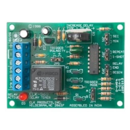 [ELK_ELK960] ELK Relevador con Temporizador / 3-60 Seg o 3-60 Min 