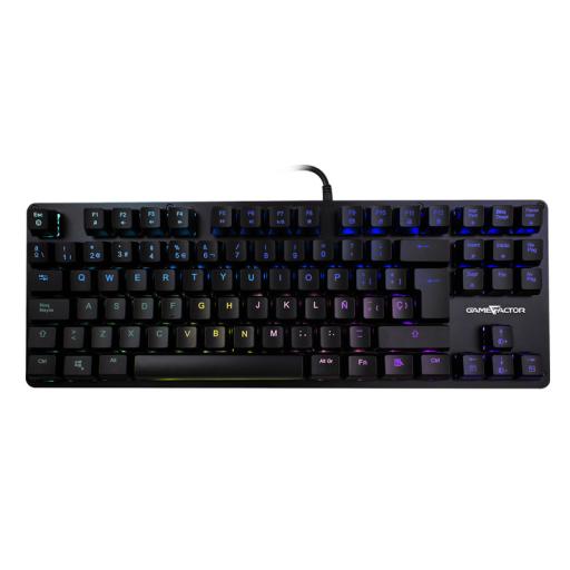 [GAMEFACTOR_KBG500-BL] Game Factor Teclado Mec?nico Game Factor Kbg500-bl Negro