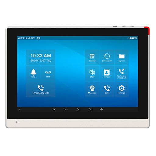 [FANVIL_I56A] Fanvil Monitor IP/SIP para interior con Android, Wi-Fi, pantalla táctil de 10.1", audio de 2 vías, PoE, 8 interfaces de entrada de alarma.