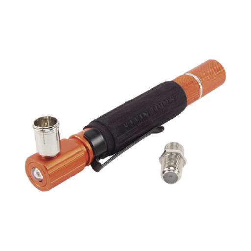 [KLEINTOOLS_VDV512-007] Klein Tools Rastreador de Cables y Probador de Continuidad de Bolsillo para Cable Coaxial con Transmisor Remoto.