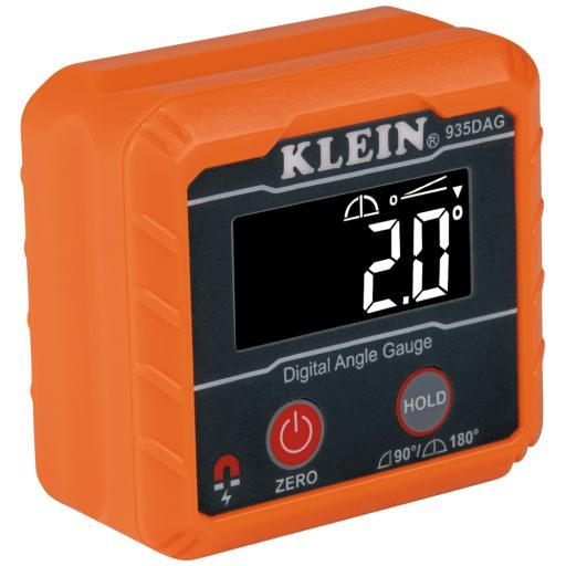 [KLEINTOOLS_935-DAG] Klein Tools Inclinómetro y Nivel digital con Magneto y Pantalla Digital que Gira en Posición Invertida