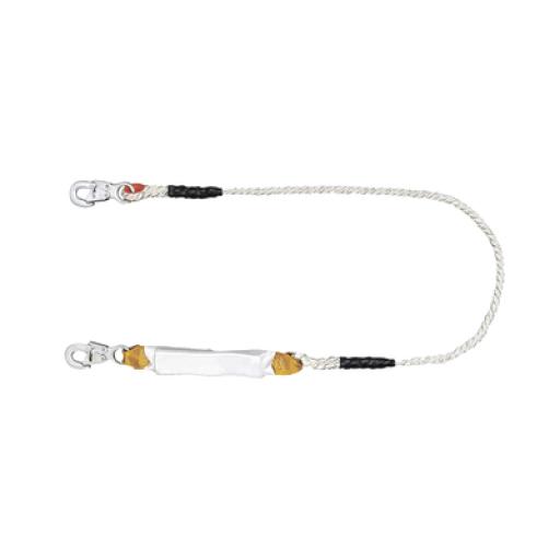 [TULMEX_5430-15-D] TULMEX Amortiguador con Cable de Protección de  Nylon y 2 Ganchos de Seguro Doble.