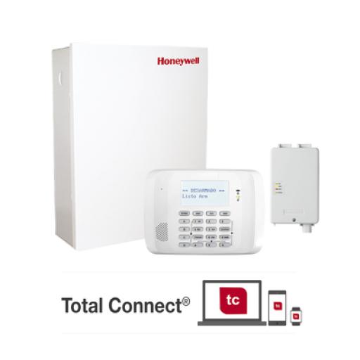[HONEYWELLHOMERESIDEO_VISTA-48/62RF4G] HONEYWELL HOME RESIDEO Kit de alarma VISTA48LA con teclado alfanumérico con receptor inalámbrico y Comunicador GSM LTEXA