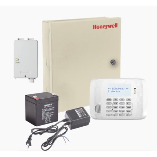 [HONEYWELLHOMERESIDEO_VISTA48RFGSMSS] HONEYWELL HOME RESIDEO Kit de Panel de Alarma VISTA48LA con Comunicador GSM LTEXA, Batería y Transformador
