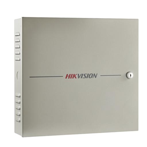 [HIKVISIONDIGITALTECHNOLOGY_DS-K2602T] Hikvision Digital Technology Controlador de Acceso / 2 Puerta / 4 Lectores de Huella y Tarjetas / Integración con Video / 100,000 Tarjetas / Incluye Gabinete y Fuente de Alimentación 12Vcc/8A / Soporta batería de respaldo 
