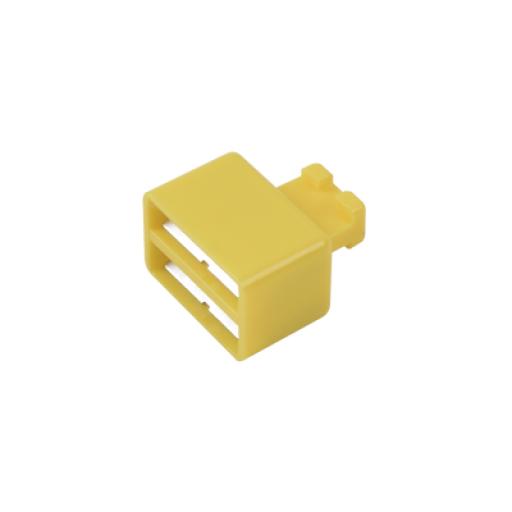 [SIEMON_SMBC-2-5] Siemon Clip de Puente, Para Uso con Regletas S66 de Siemon, de 1 par, Color Amarillo