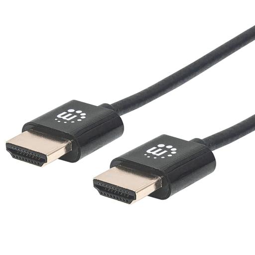 [MANHATTAN_394376] Manhattan Cable HDMI super delgado de alta velocidad con Ethernet
