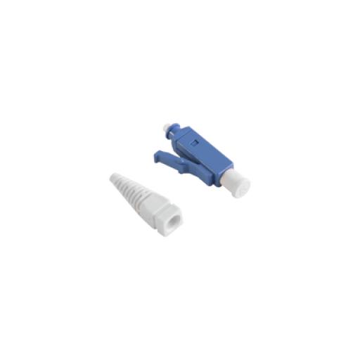 [SIEMON_FC1-LC-SM-B02] Siemon Conector de Fibra Óptica LC Simplex, Para Instalación en Campo, Monomodo, Fibra recubierta, Color Azul (No pre-pulido)