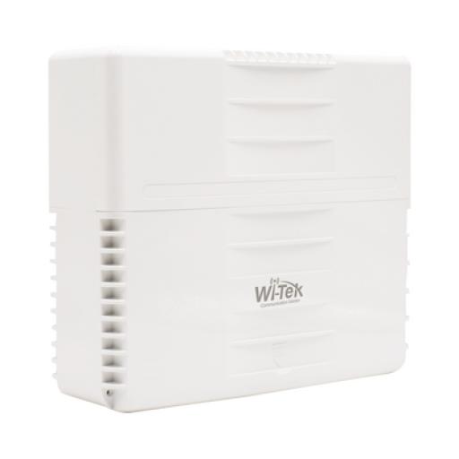 [WI-TEK_WI-PS210G-O] Switch PoE para exterior no administrable, con 8 puertos PoE (6 x fast ethernet + 2 x Gigabit), 3 puertos Uplink gigabit (2 puertos RJ45 + 1 puerto SFP), 120W