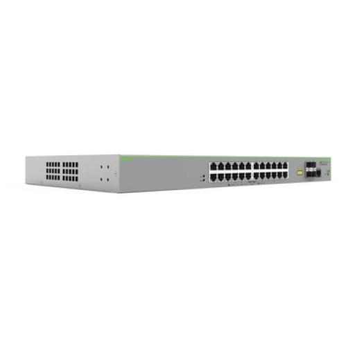 [ALLIEDTELESIS_AT-FS980M/28-10] Allied Telesis Switch administrable 24 puertos 10/100 4 x 10/1000x SFP incluye fuente