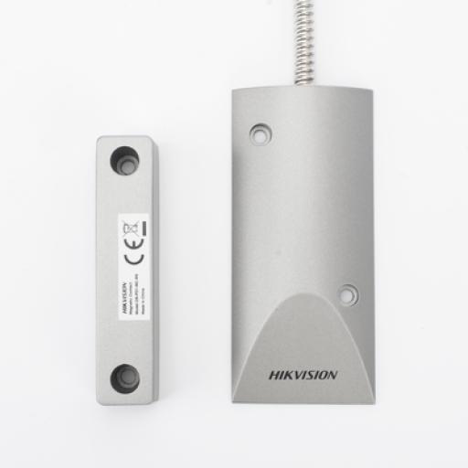 [HIKVISIONDIGITALTECHNOLOGY_DS-PD1-MC-RS] Hikvision Digital Technology Contacto Magnético de Uso Rudo / Uso en Cortinas o Puertas de Emergencia de Metal o Madera / Interior