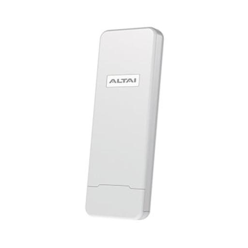 [ALTAITECHNOLOGIES_C1N] Altai Technologies Punto de Acceso Con Antena Sectorial Integrada de 70°, Super WiFi  de Alta Sensibilidad en 2.4 GHz, Hasta 300 m a un Smartphone, Antena de 10 dBi, Soporta Fichas-Vouchers