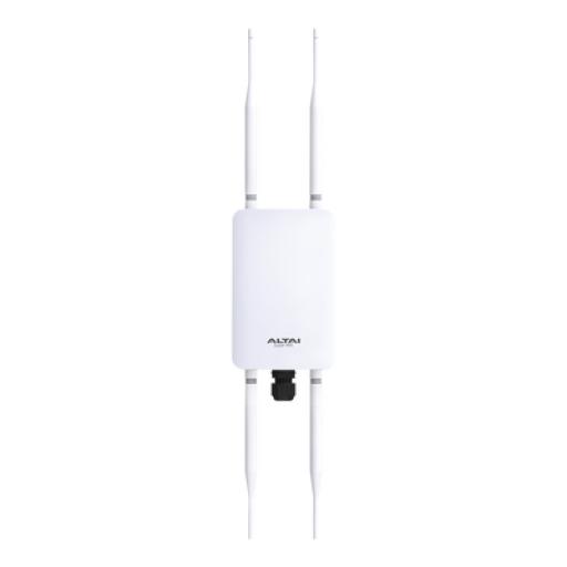 [ALTAITECHNOLOGIES_CX-200] Altai Technologies Punto de Acceso Súper Wi-Fi para Exterior, Hasta 300 m de Cobertura, Wave 2, MU-MIMO 2x2, Doble Banda en 2.4 y 5 GHz, Hasta 1267 Mbps, Hasta 256 Usuarios Concurrentes, Carcasa IP67