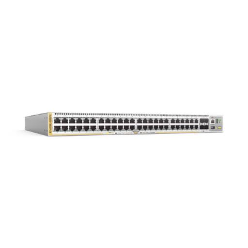 [ALLIEDTELESIS_AT-X530L-52GPX-10] Allied Telesis Switch PoE+ Stackeable Capa 3, 48 puertos 10/100/1000 Mbps + 4 puertos SFP+ 10 G, hasta 740 W, fuente redundante