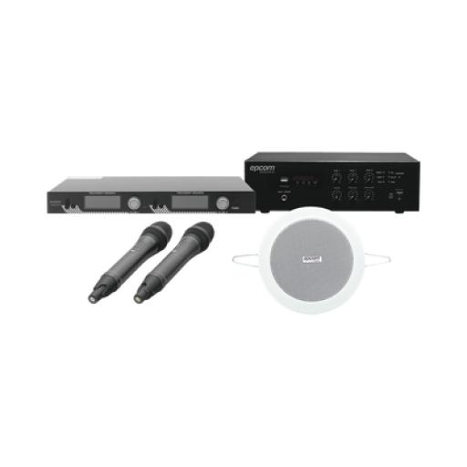 [EPCOM_EPCONFERKIT] Epcom KIT IDEAL PARA SALAS DE CONFERENCIAS 1 SFB120 + 1 SF521UH + 4 SF104GD