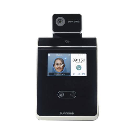 [SUPREMA_FS2AWBTCM10LA] Suprema FaceStation 2 Lector Facial/ Notificación por Temperatura Alta /  Bluetooth MultiClass SE Dual RFID (125KHZ EM HID PROX 13.56MHZ Mifare DesFire / EV1 FELICA ICLASS S) Compatible con BioStar2