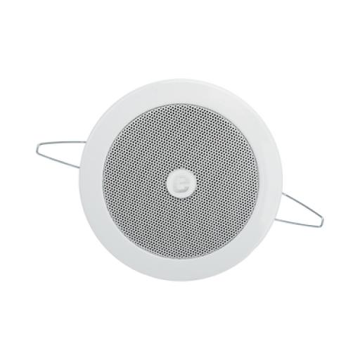 [EPCOM_SF-104GD] Epcom Altavoz  4" | Montaje en Techo | 3 - 6W | 70/100V | Frente Metálico | Resistente a Humedad   