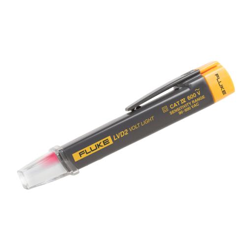 [FLUKE_LVD2] Fluke Detector de Voltaje Sin Contacto, Rango de 90 a 600 Vca, Con Linterna LED de 100 mil Horas de Vida Útil