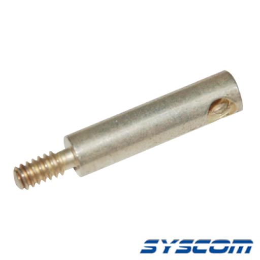 [SYSCOM_1180-44] Syscom Perno Roscado para Ensamble de Varilla Central de Ajuste de Rechazo en Conector Codo.