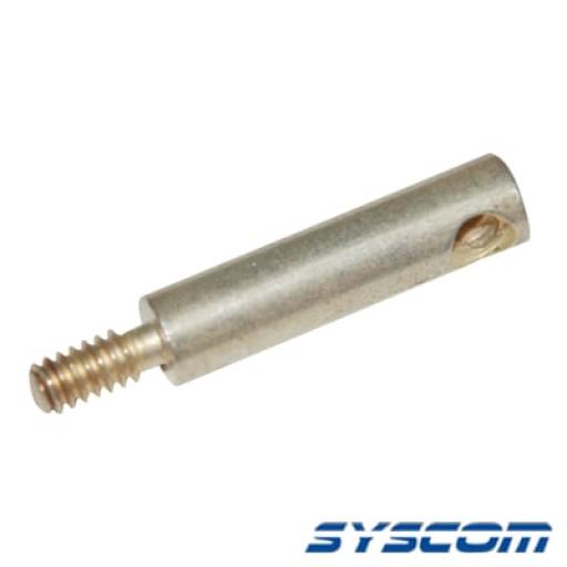 [SYSCOM_1180-44] Syscom Perno Roscado para Ensamble de Varilla Central de Ajuste de Rechazo en Conector Codo.