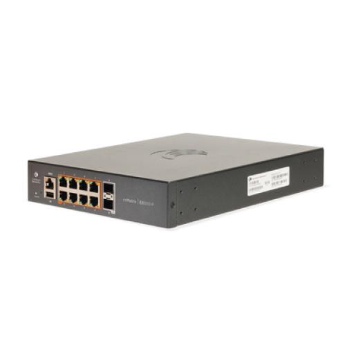 [CAMBIUMNETWORKS_MX-EX1010PXA-0] Cambium Networks Switch PoE cnMatrix Ex1010-P / 8 Puertos Gigabit PoE 802.3af/at + 1 SFP / Capa 2 / Gestión en la Nube Gratuito