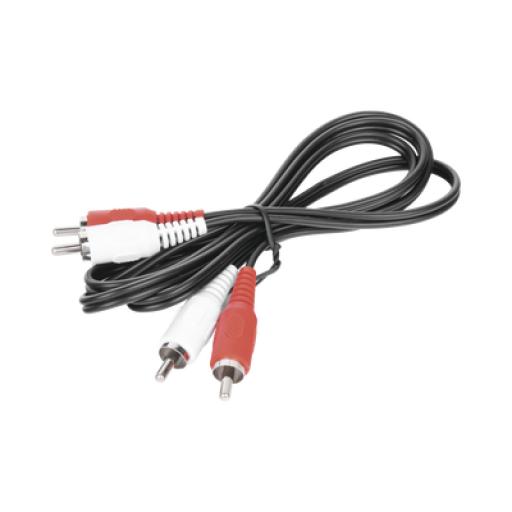 [EPCOM_TT2RCA1M] Epcom Cable RCA macho a macho de 1 metro de longitud, para aplicaciones de audio y video optimizado para HD