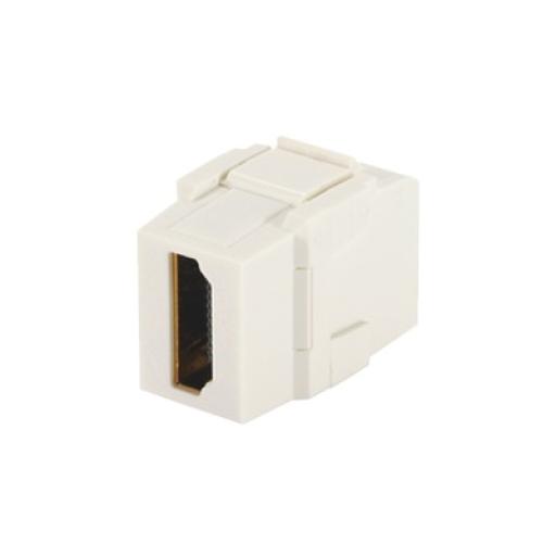 [PANDUIT_NKHDMIWH] Panduit Módulo Acoplador HDMI 2.0, Hembra a Hembra Tipo-A, Categoría 2, Keystone, Color Blanco