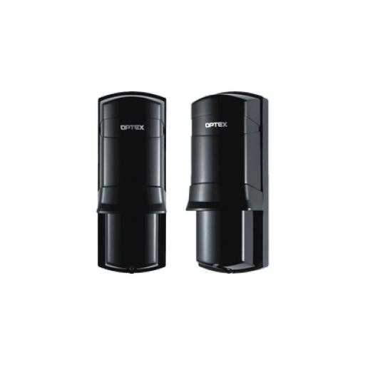 [OPTEX_AX-330PLUS] Optex Barrera fotoelectrica de 100 metros con la mejor tecnologia de deteccion de patrones para reducir falsas alarmas / Alámbrico / 2 rayos / compatible con cualquier panel de alarma